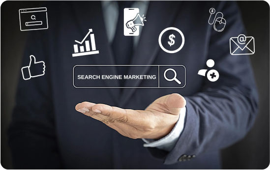 خدماتنا- Our Services - Digital Marketing Services - SEM التسويق عبر محركات البحث - Search Engine Marketing